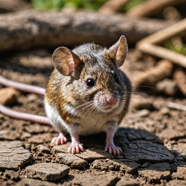 Quels sont les signes de déshydratation chez une souris domestique et comment les traiter?
