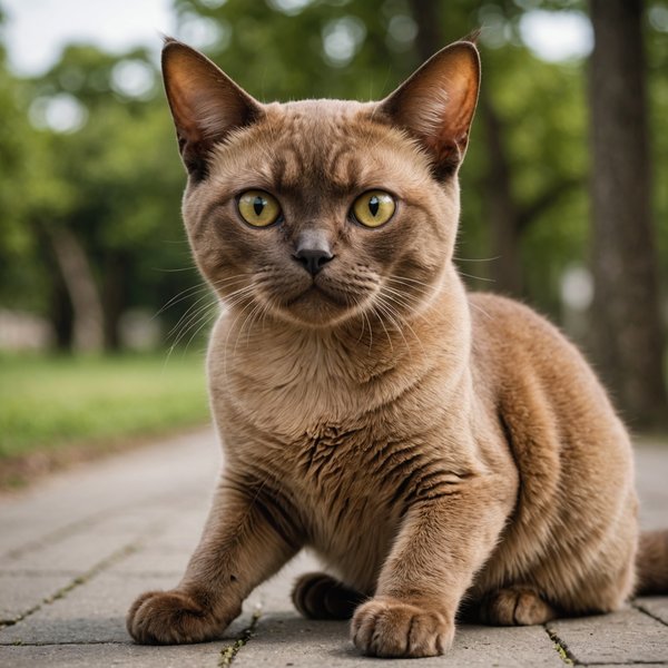 Comment gérer les problèmes de comportement d'un chat de race Burmese en présence d'enfants ?